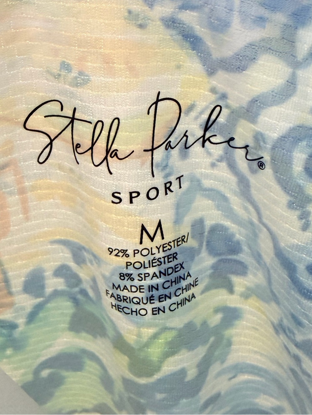 STELLA PARKER Sport Lemon Print Long Sleeve Top - Picture 4 of 6
